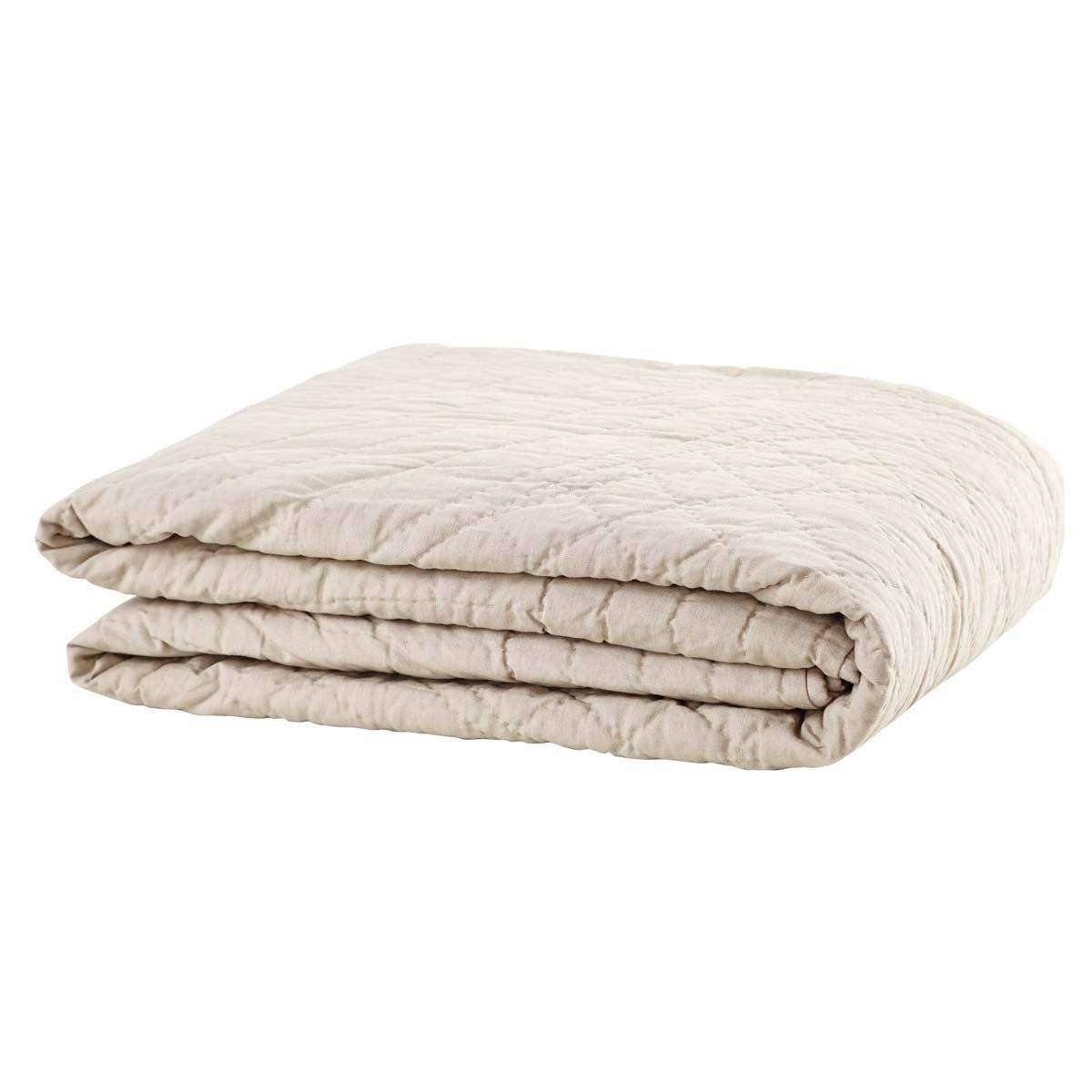 Charlotte King Quilt 110Wx97L VHC Brands folded
