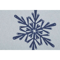 Thumbnail for Happy Snowman Navy Woven Throw 60