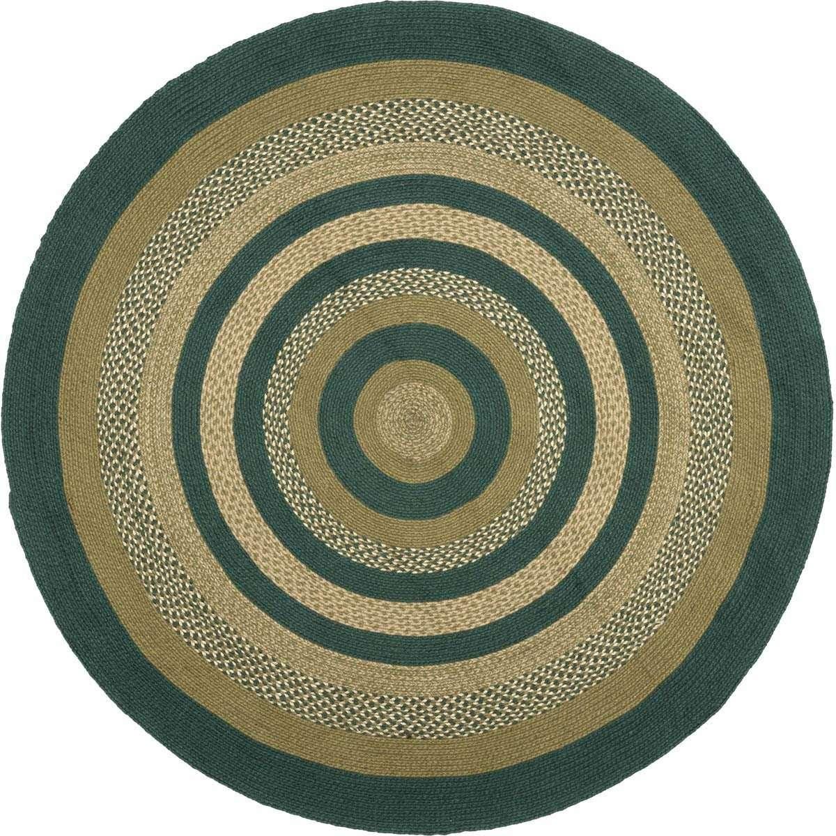 Sherwood Jute Braided Round Rugs - The Fox Decor