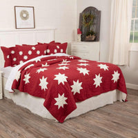 Thumbnail for Kent Luxury King Quilt 120Wx105L VHC Brands - The Fox Decor