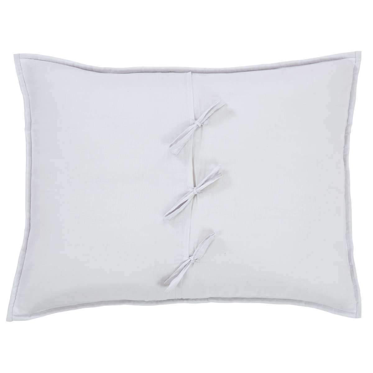 Natasha Silver Cloud Queen Set; Quilt 90Wx90L-2 Shams 21x27 VHC Brands - The Fox Decor