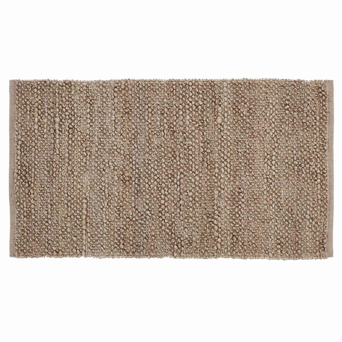 Minneka Silver Jute Handwoven Rug 27"x48" VHC Brands - The Fox Decor