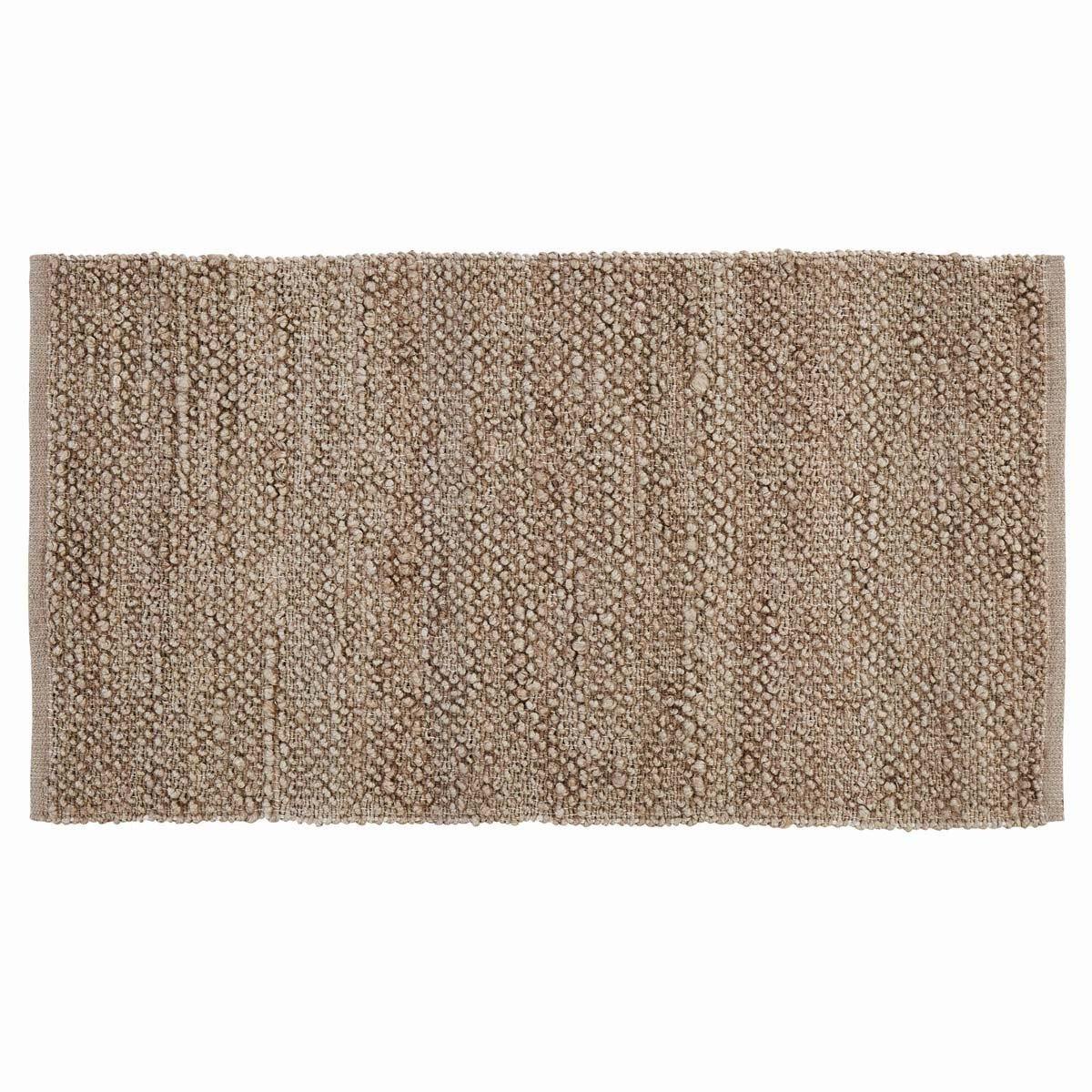 Minneka Silver Jute Handwoven Rug 27"x48" VHC Brands - The Fox Decor