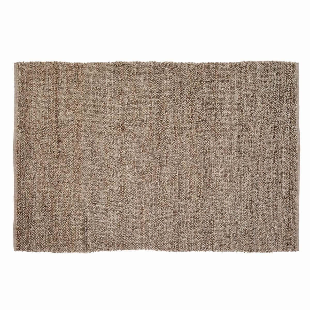 Minneka Silver Jute Handwoven Rug 5'x8' VHC Brands - The Fox Decor