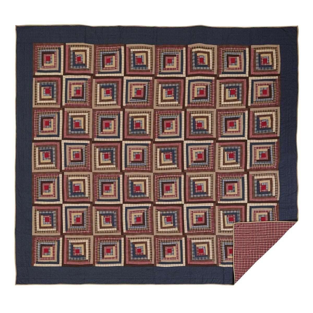 Braxton Luxury King Quilt 120Wx105L VHC Brands - The Fox Decor