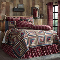 Thumbnail for Braxton Luxury King Quilt 120Wx105L VHC Brands - The Fox Decor