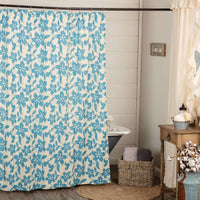 Thumbnail for Briar Azure Shower Curtain 72