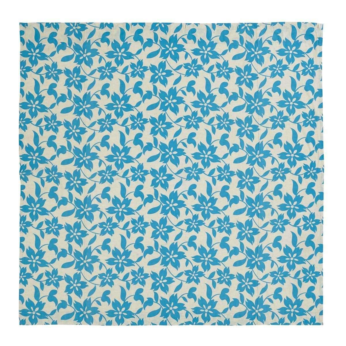 Briar Azure Shower Curtain 72