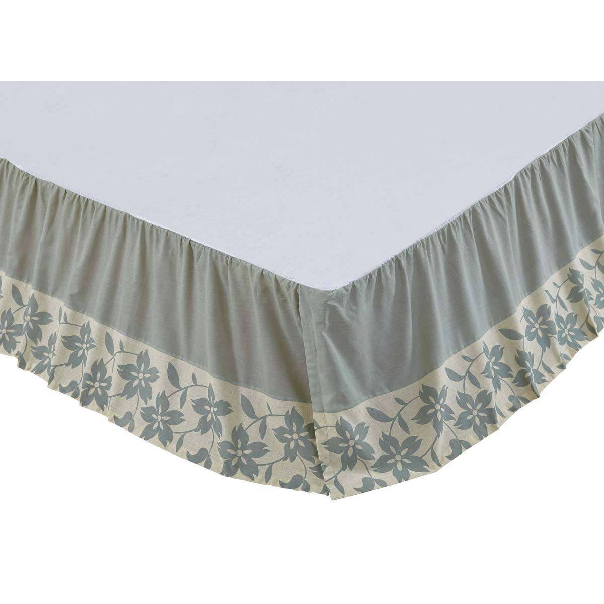 Briar Sage King Bed Skirts VHC Brands - The Fox Decor