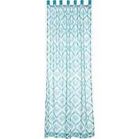 Karina Tab Top Panel Curtain 96x50 - The Fox Decor