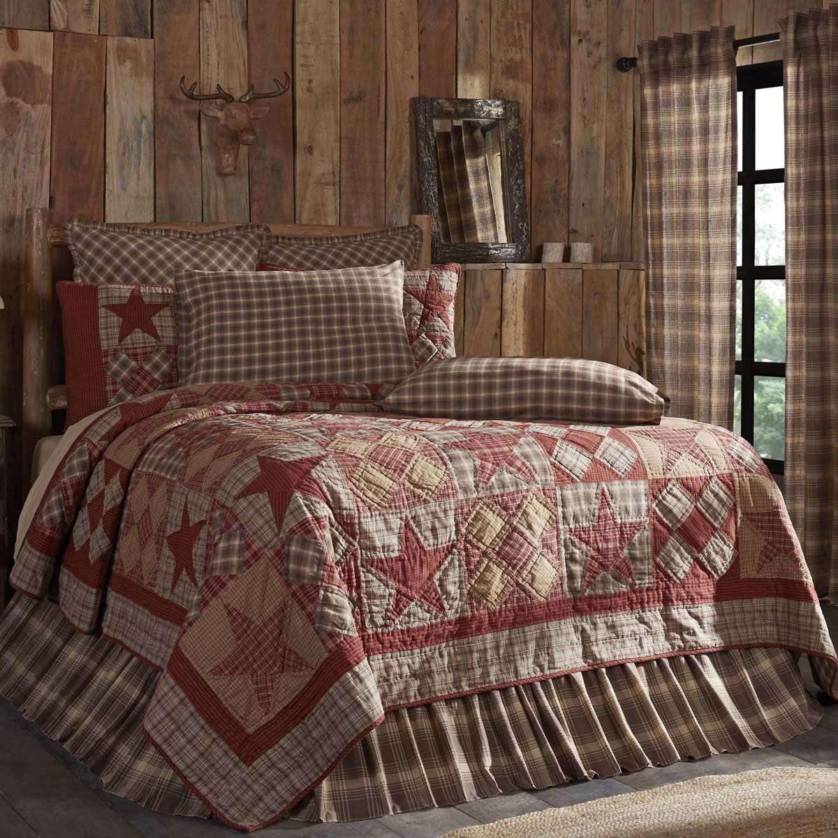 Dawson Star California King Quilt 130Wx115L VHC Brands - The Fox Decor