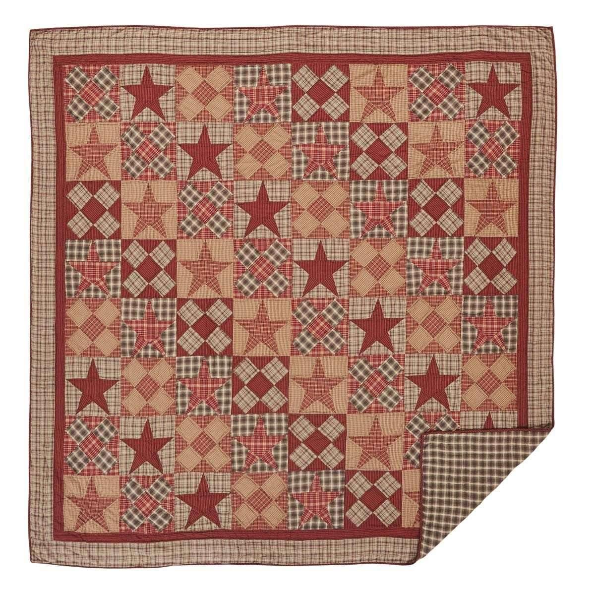 Dawson Star Queen Quilt 94Wx94L VHC Brands - The Fox Decor