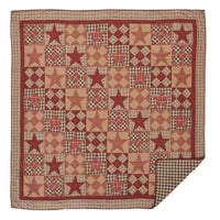 Thumbnail for Dawson Star Queen Quilt 94Wx94L VHC Brands - The Fox Decor