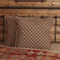 Dawson Star Fabric Euro Sham 26x26 VHC Brands - The Fox Decor