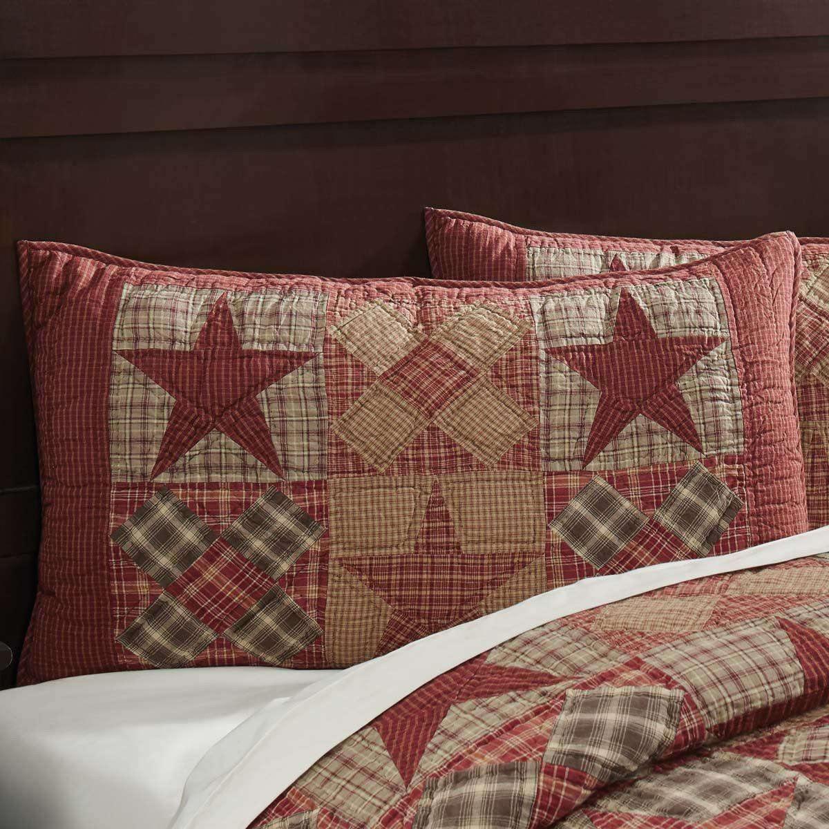 Dawson Star King Sham 21x37 VHC Brands - The Fox Decor