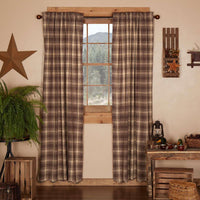 Thumbnail for Dawson Star Scalloped Panel Curtain Set of 2 84x40 - The Fox Decor