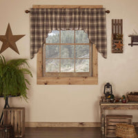 Thumbnail for Dawson Star Scalloped Swag Curtain Set of 2 36x36x16 - The Fox Decor