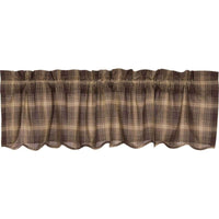 Thumbnail for Dawson Star Scalloped Valance Curtain 16x60 - The Fox Decor