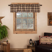 Dawson Star Scalloped Valance Curtain 16x72 - The Fox Decor