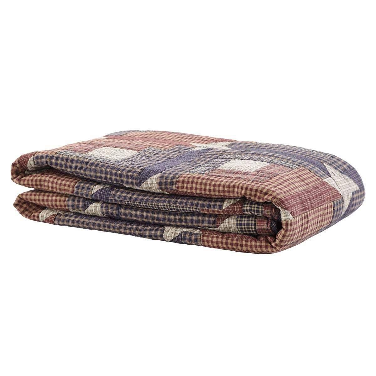 Parker Twin Quilt 70Wx90L VHC Brands folded