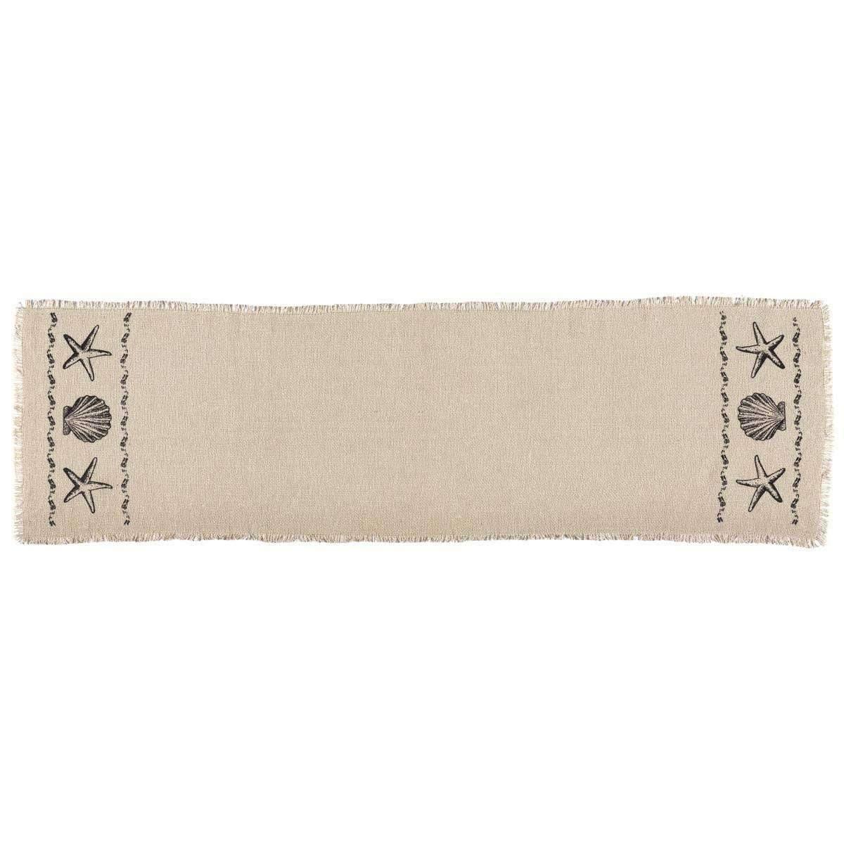 Sandy Creme Burlap Runner 13x48 VHC Brands - The Fox Decor