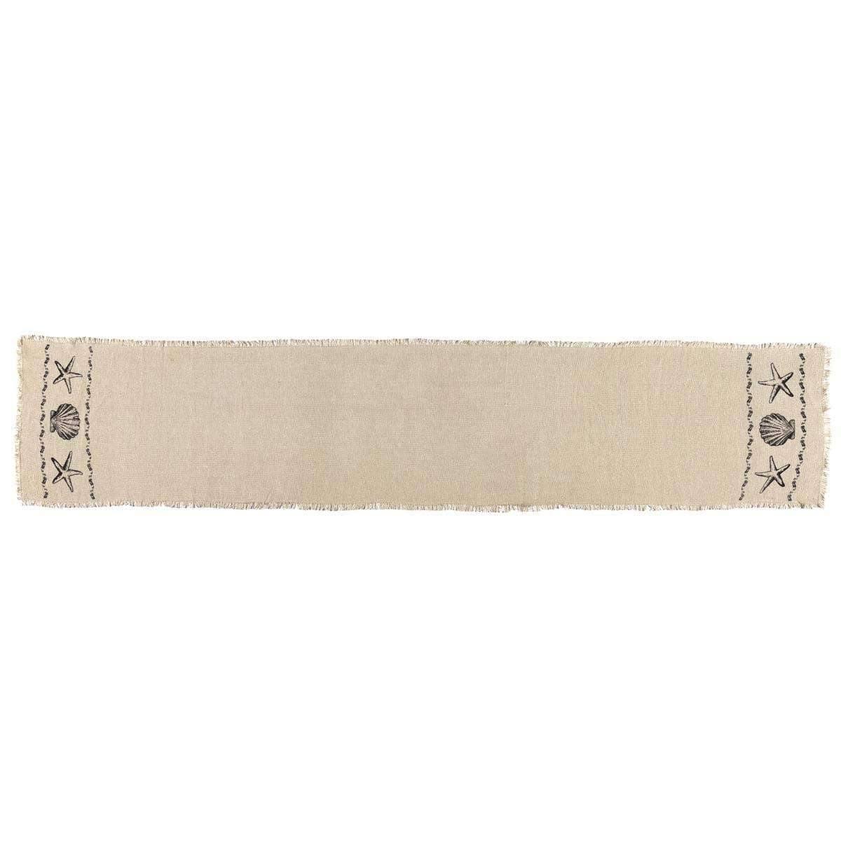 Sandy Creme Burlap Runner 13x72 VHC Brands - The Fox Decor