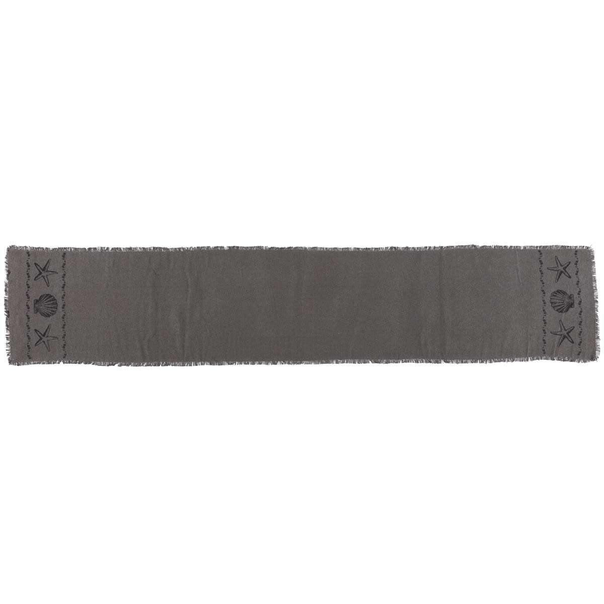 Sandy Grey Burlap Runner 13x72 VHC Brands - The Fox Decor