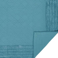 Thumbnail for Eleanor Teal Queen Quilt 90Wx90L VHC Brands full
