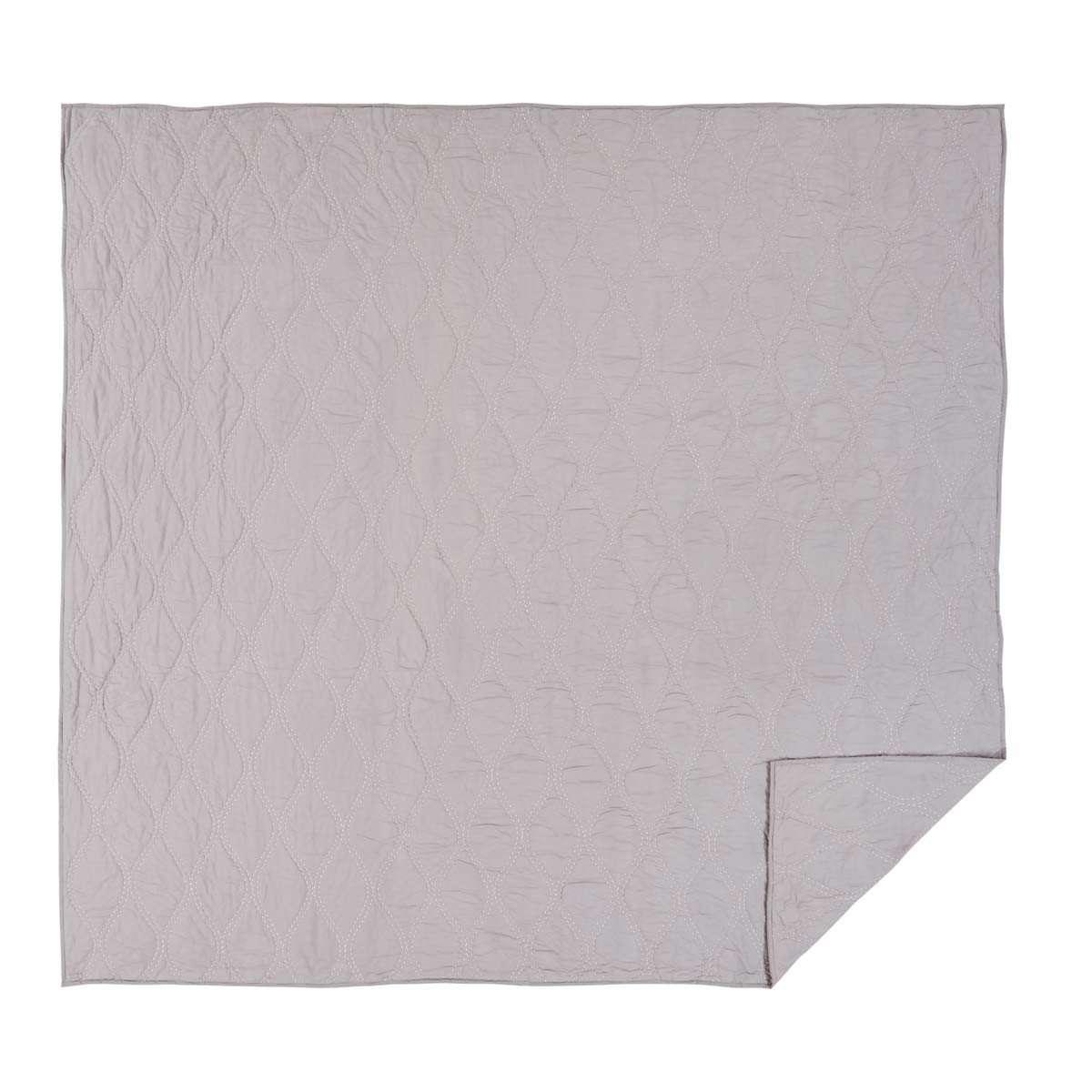 Harbour Grey Queen Quilt 90Wx90L VHC Brands full