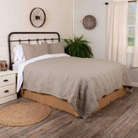 Harbour Grey Queen Quilt 90Wx90L VHC Brands - The Fox Decor