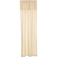 Sonnet Creme Panel Curtain 108x50 - The Fox Decor