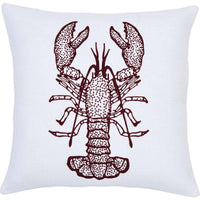 Lobster Pillow 18x18 - The Fox Decor