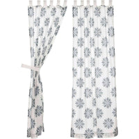 Mariposa Indigo Panel Curtain Set of 2 84x40 - The Fox Decor