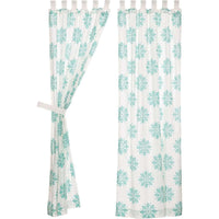 Mariposa Turquoise Panel Curtain Set of 2 84x40 - The Fox Decor