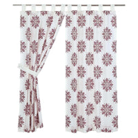 Mariposa Fuchsia Short Panel Curtain Set of 2 63x36 - The Fox Decor
