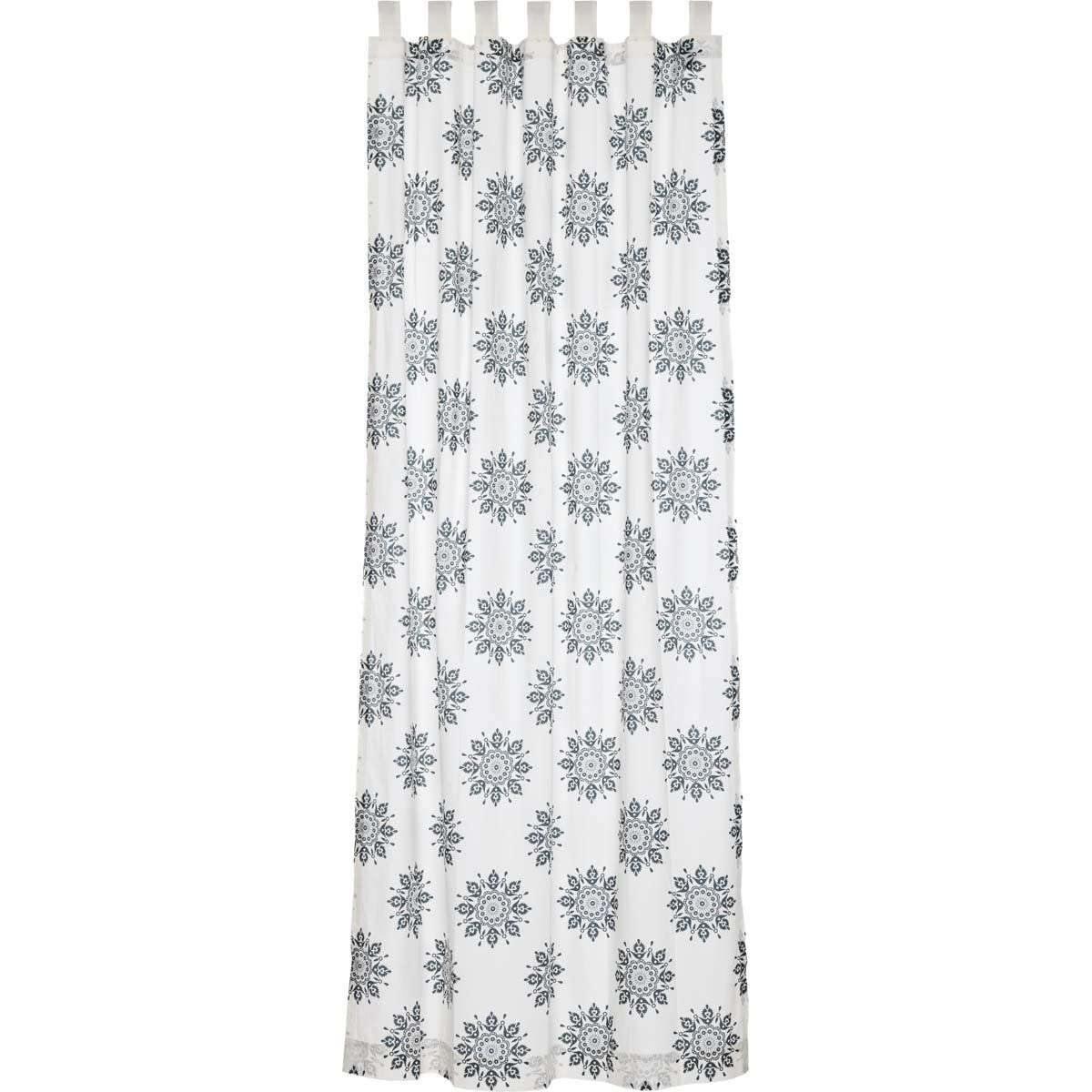 Mariposa Indigo Panel Curtain 96x50 - The Fox Decor