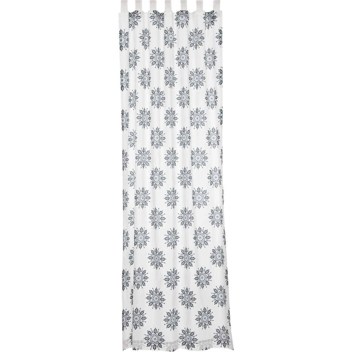 Mariposa Indigo Panel Curtain 108x50 - The Fox Decor