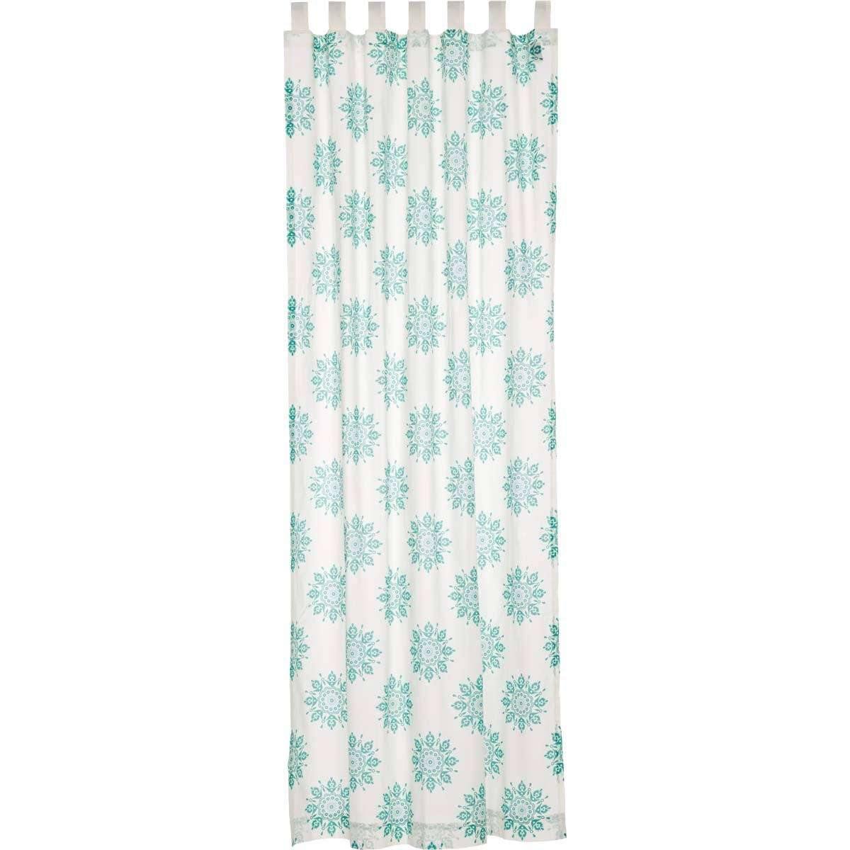 Mariposa Turquoise Panel Curtain 96x50 - The Fox Decor