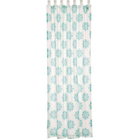 Mariposa Turquoise Panel Curtain 96x50 - The Fox Decor