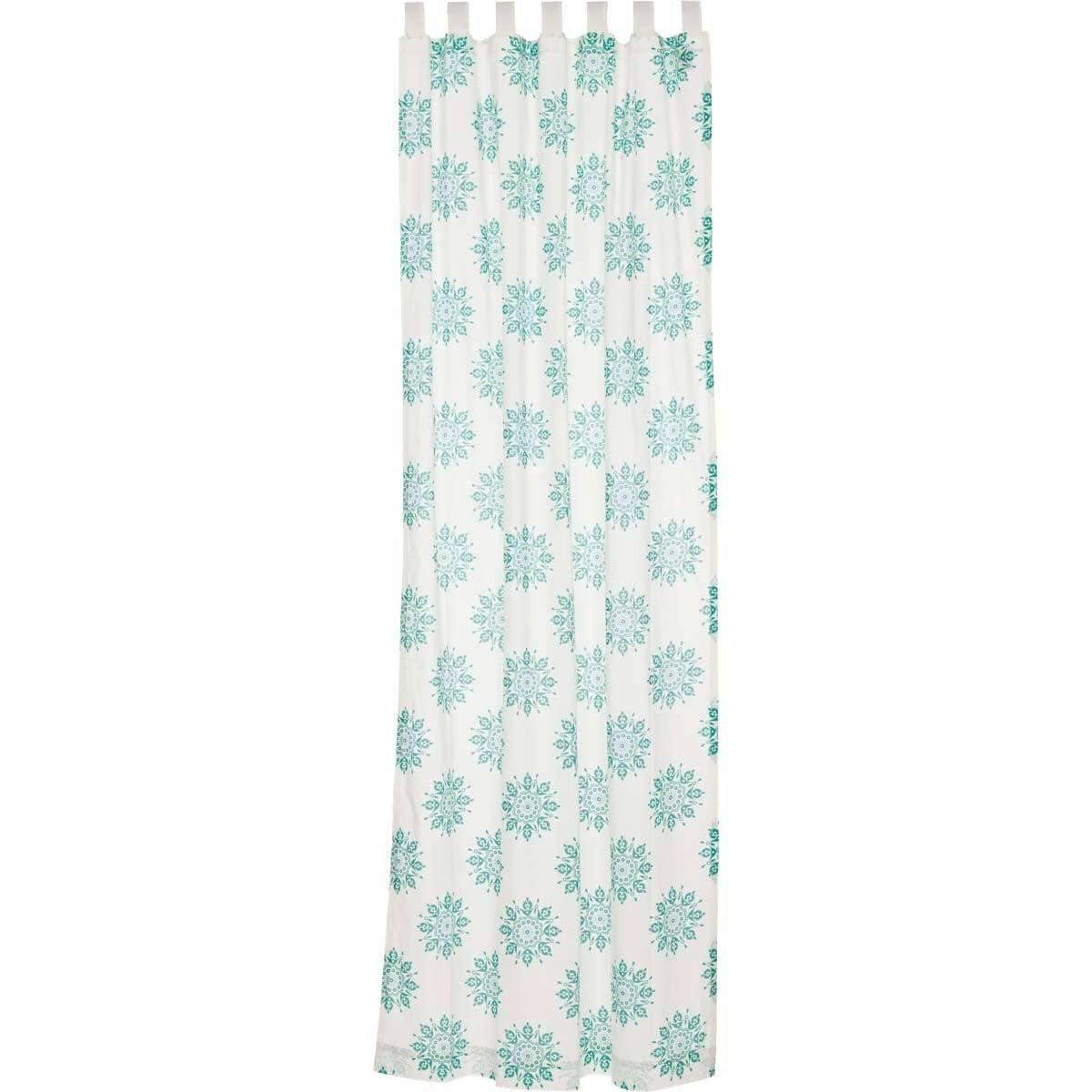 Mariposa Turquoise Panel Curtain 108x50 - The Fox Decor