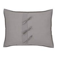 Natasha Urban Grey Twin Set; Quilt 68Wx86L-1 Sham 21x27 VHC Brands - The Fox Decor