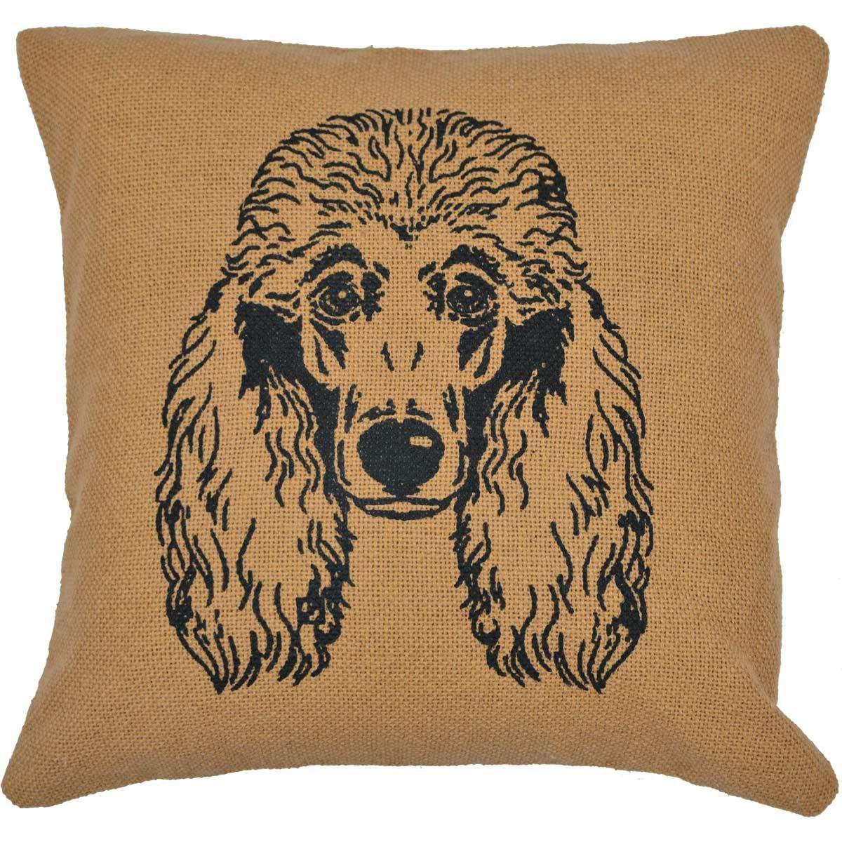 Poodle Pillow 16x16 - The Fox Decor