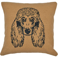 Thumbnail for Poodle Pillow 16x16 - The Fox Decor