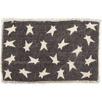 Thumbnail for Black Primitive Star Placemat Set of 6 VHC Brands - The Fox Decor