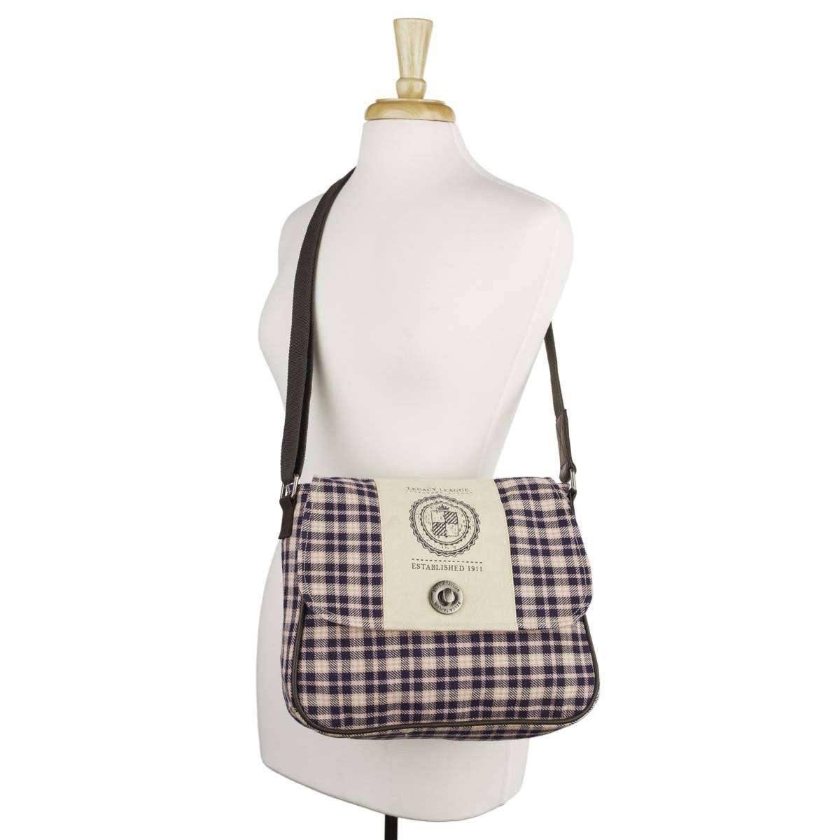 Skyler Sleek Messenger Crossbody Bag hanging