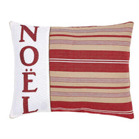 Thumbnail for Vintage Stripe Noel Pillow 14x18 - The Fox Decor