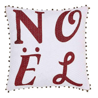 Thumbnail for Vintage Stripe Noel Pillow 16x16 - The Fox Decor