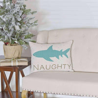 Thumbnail for Nerine Shark Pillow 14x18 - The Fox Decor