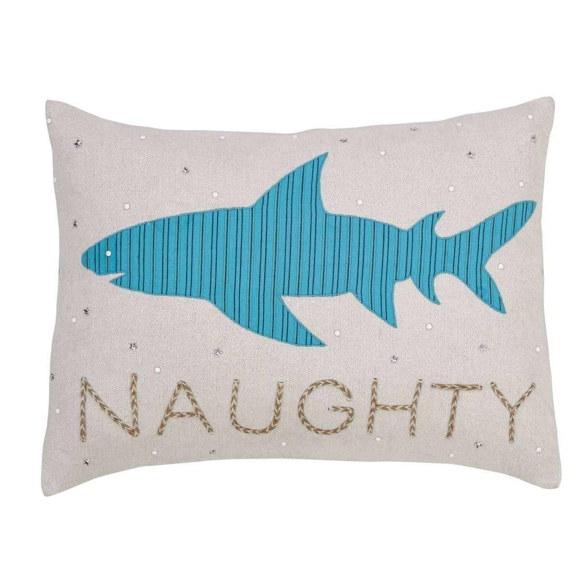 Nerine Shark Pillow 14x18 - The Fox Decor