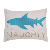 Thumbnail for Nerine Shark Pillow 14x18 - The Fox Decor